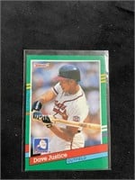 1991 DONRUSS DAVE JUSTICE