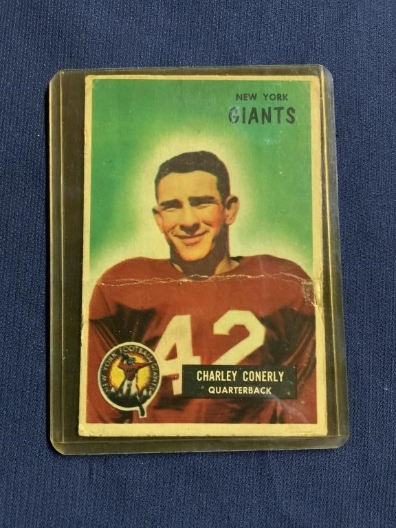 BOWMAN 1955 CHARLEY CONERLY #16