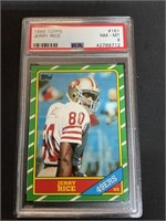 1986 TOPPS JERRY RICE ROOKIE CARD