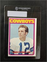 1972 TOPPS ROGER STAUBACH ROOKIE CARD