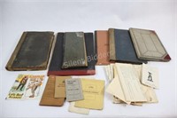 1900's Receipt Journal's & Books