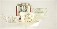 Bone China Tea Cups & Oolong Tea