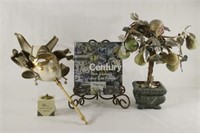 Artificial Fruit Tree, Hardcover Book,SIgned Mask