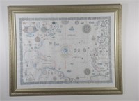 Signed Limited Edition "Old" World Map