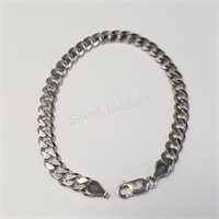 Silver 16.38G 8" Bracelet