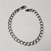 Silver 9.21G 8" Bracelet