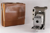 Polaroid Land Camera, Model 150 w Leather Case