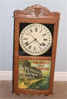 Dr. Pepper's Mountain Herbs Gingerbread Wall Clock