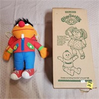 Cabbage Catch Kid Doll w/ Box & Ernie Doll