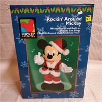 Rocking Around Mickey Xmas Decoration in Box