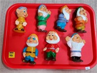 Disney Hong Kong Seven Dwarves Squaker Toys