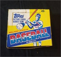 1984 Topps baseball cello box