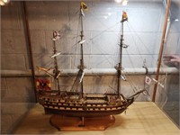 San Jaun Napomuceno ship model.