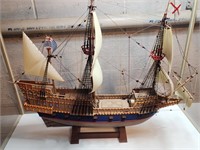 Plastic ship model