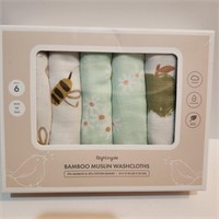 Nightingale Muslin Bamboo baby\ Pk6\ Value $30