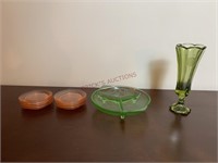 Depression Glass and Coin Glass