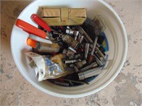 Bucket of Miscellaneous Tools