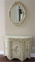 Florentia- Italy Console Table w Matching Mirror