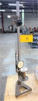 CHATILLON FORCE GAGE STAND w/ STARRETT GAGE