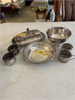 Silver plate misc lot