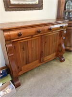 Empire softwood side board