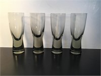 4 HOLMEGAARD 'CANADA' PORT / SHERRY GLASSES 1960s