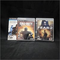 PS3 Call of Duty, Fear 2 & Game Demo