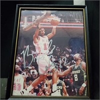Miami Heat "Bimbo Coles #12" Autographed Photo