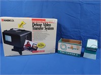 NIB Deluxe Video Transfer System, Vintage Angus