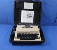 Vintage Sears Electric Portable Typewritter in