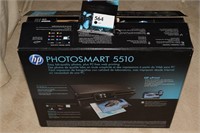 HP Photosmart 5510 Printer w/ New Black Ink