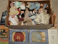 Box full of Antique/Vintage Dolls: Ginny +