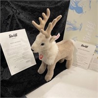 Steiff Limited Renny Reindeer w/Box+COA