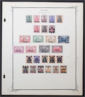 Danzig Stamps Used and Mint Hinged collection on