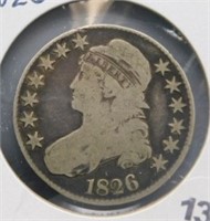1826 Capped Bust Half.