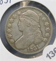1831 Capped Bust Half.