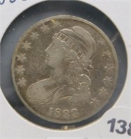 1833 Capped Bust Half.