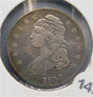 1836 Capped Bust Half.