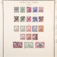 German East Africa Stamps Used and Mint Hinged