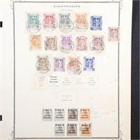 Marienwerder Stamps Used and Mint Hinged collect