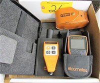 (2) ELCOMETER #456 & #345 DIGITAL THICKNESS GAGES