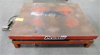 PRESTO PNEUMATIC SCISSOR LIFT TABLE