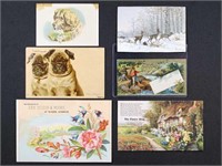 Victorian Trade Cards & Ephemera group, colorful s