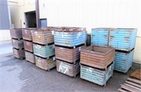 LOT STEEL SCRAP-PARTS TUBS (*See Photo)