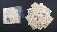 Newspaper Comic cutouts - Hambone vintage cartoons