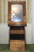 KNOTTY PINE CHEST & MIRROR