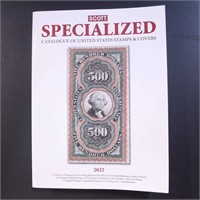 2022 US Scott Specialized Catalogue Stamp Supplies