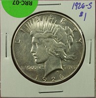 1926-S Peace Dollar