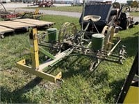 John Deere Planter - 2 Row Steel Wheel, Steel Seat