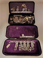(2) Vintage Sewing Machine Accessory Kits In Tins